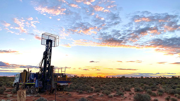 Aircore drilling at the Coogee South gold prospect